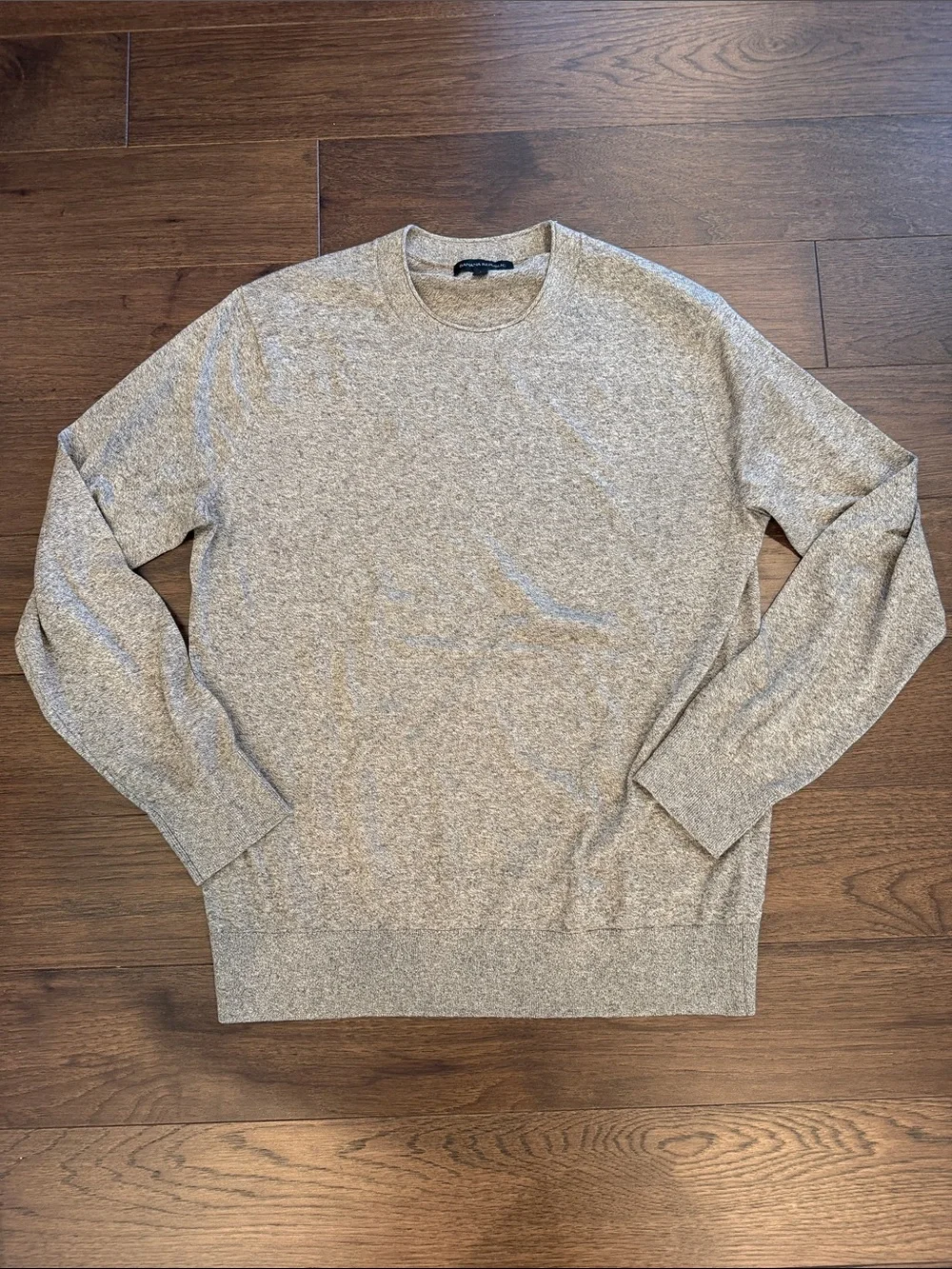 Banana Republic Men's Taupe Crewneck Sweater Size Large - C47-046